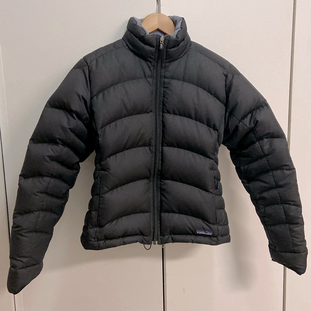 Vintage Patagonia Black Puffer Jacket